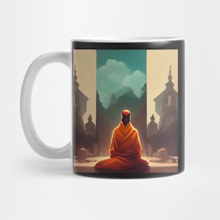 Monk | Comics Style Mug